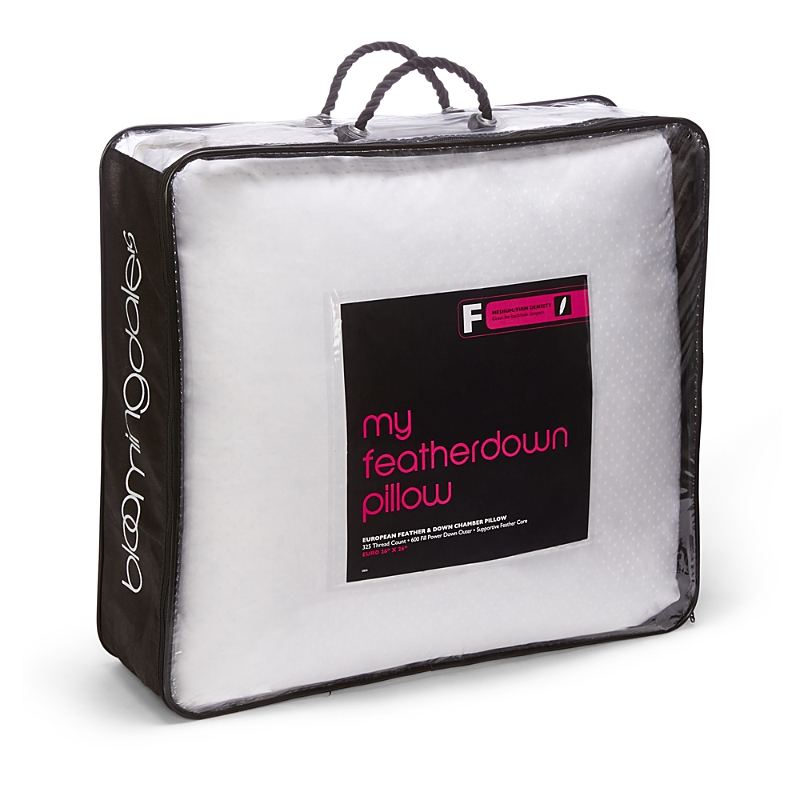 Bloomingdale's My Featherdown Euro Pillow - Exclusive In White
