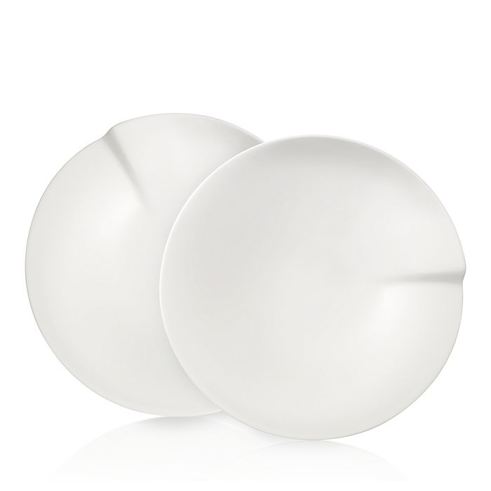 Villeroy & Boch Pasta Passion Large Pasta Plates, Set Of 2 In White