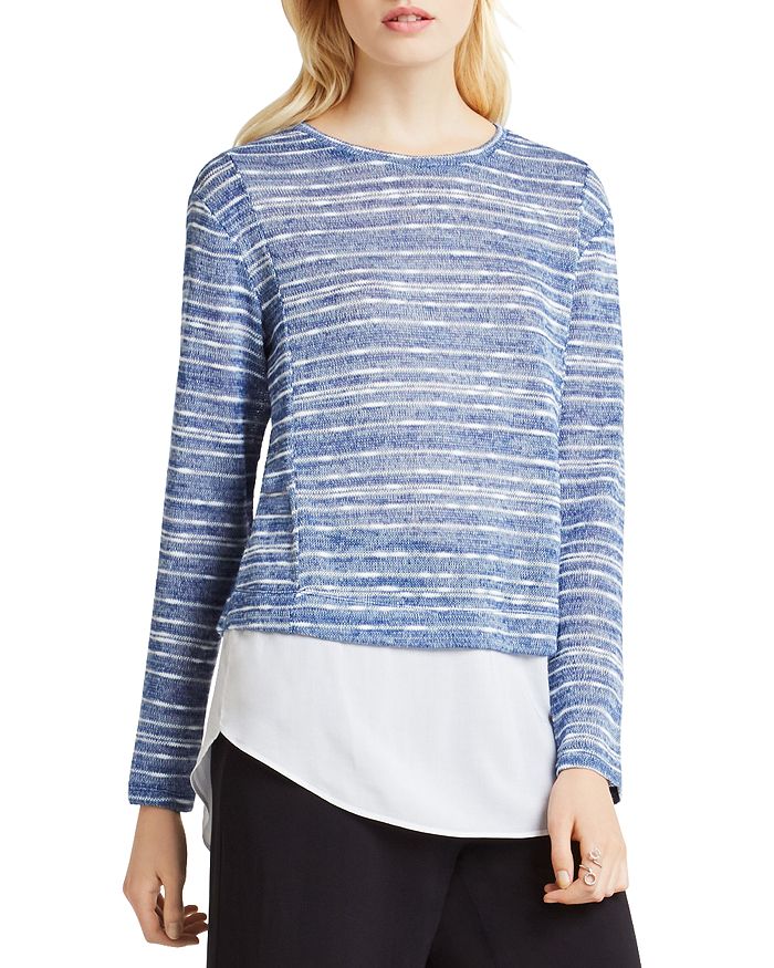 BCBGeneration Layered Look Sweater Bloomingdale s