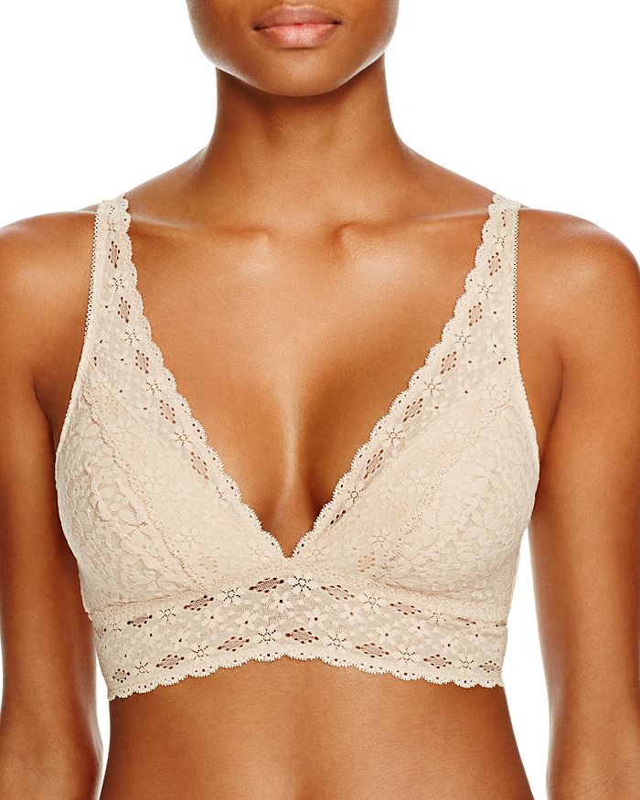 Wacoal Halo Lace Wire-free Bralette In Sand