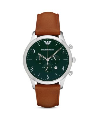 armani green watch