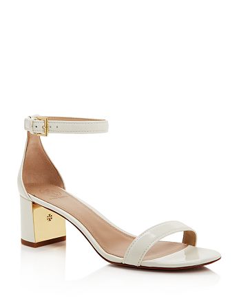 Tory Burch Cecile Ankle Strap Mid Heel Sandals | Bloomingdale's