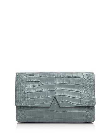 Vince - Clutch - Signature Croc-Stamped Medium