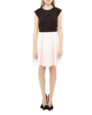 ted baker burnout dress