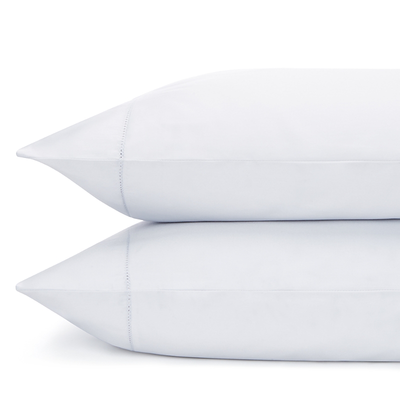 Hudson Park Collection 680tc Standard Sateen Pillowcase, Pair - Exclusive In Cloud