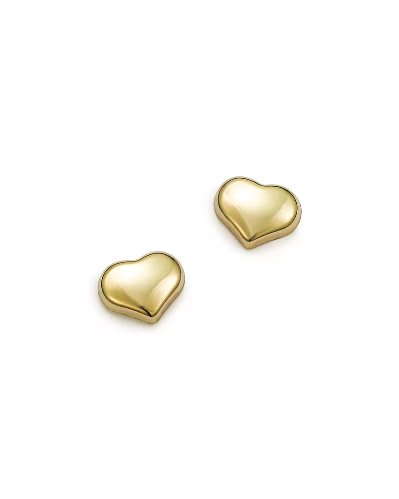 Roberto Coin 18K Small Yellow Gold Heart Earrings