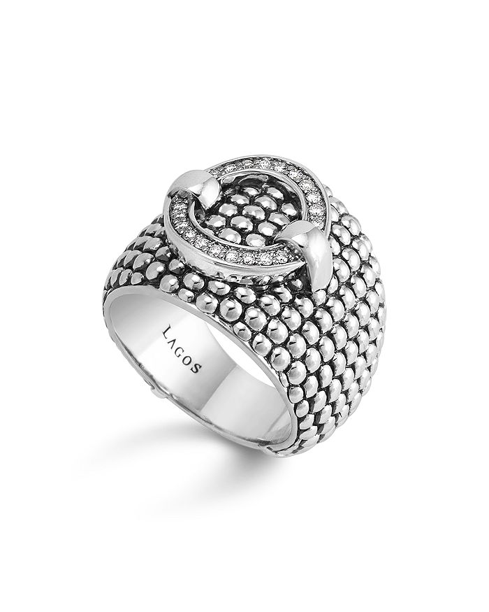 LAGOS Enso Diamond Ring in Sterling Silver Bloomingdale s