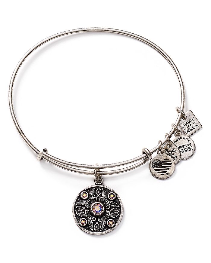 Alex and Ani Wings of Change Expandable Wire Bangle Charity by