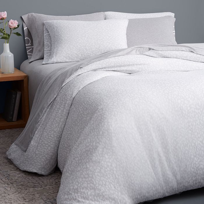 Calvin klein modern cotton fitted sheet sale
