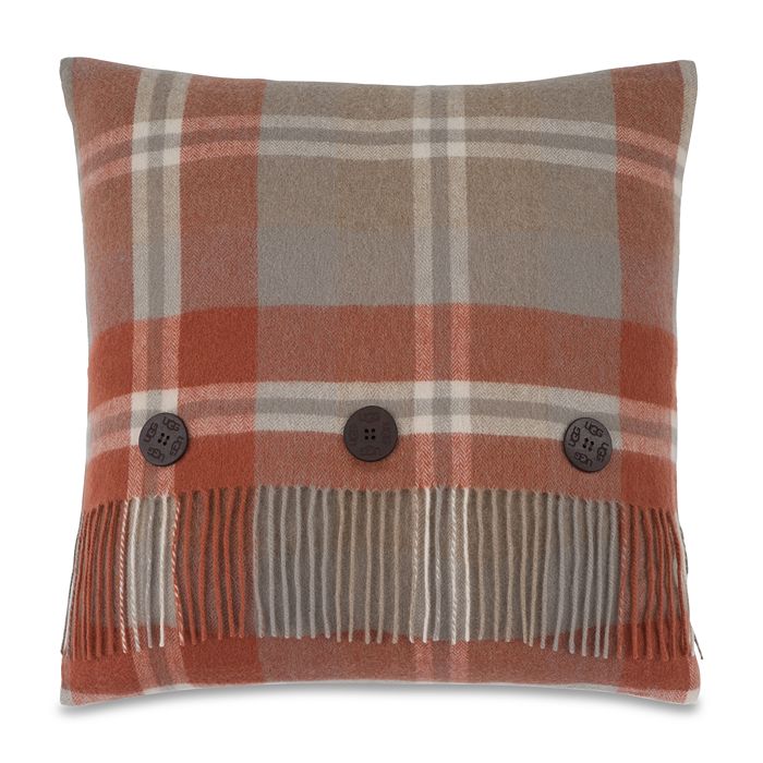 UGG Glacier Plaid Decorative Pillow 20