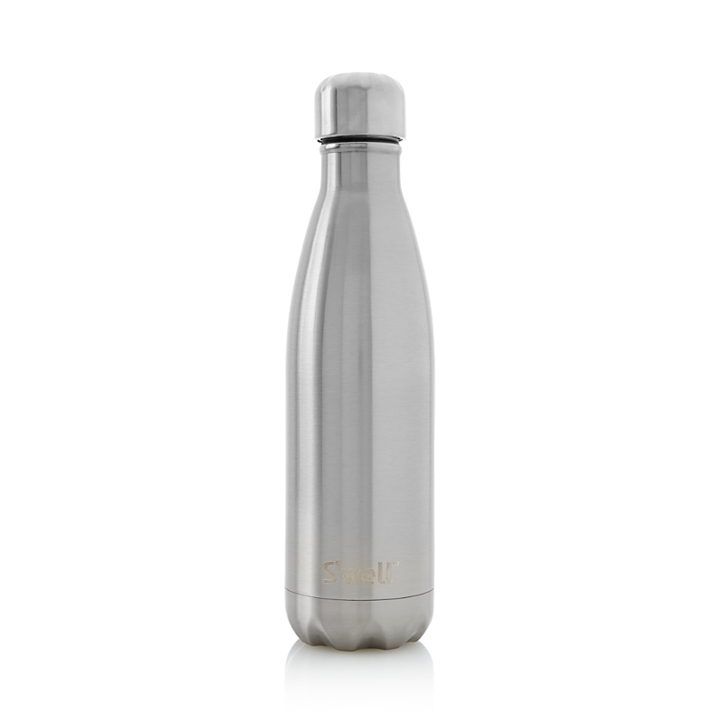 S'well Silver Lining Bottle, 17 Oz. In Silver