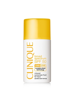 Clinique Spf 50 Mineral Sunscreen Fluid for Face