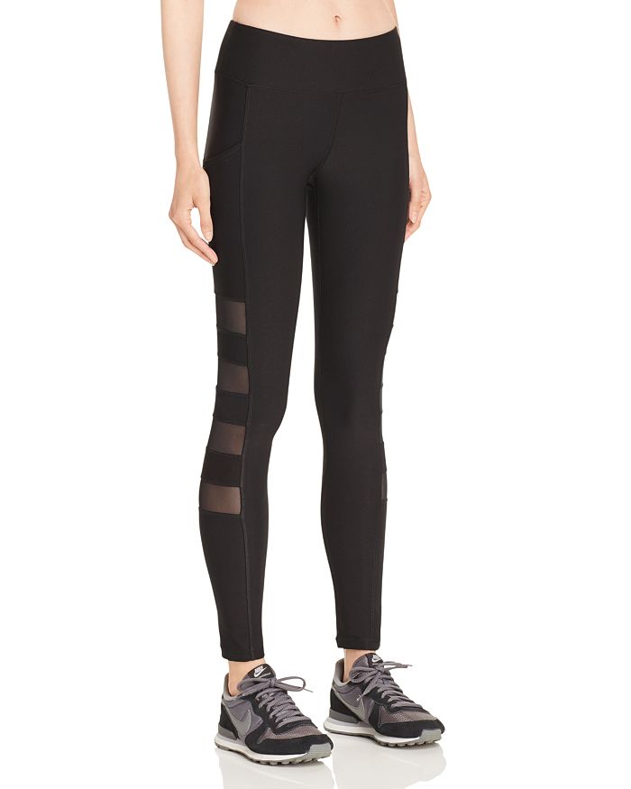 X by Gottex Mesh Insert Active Leggings - Compare at $78