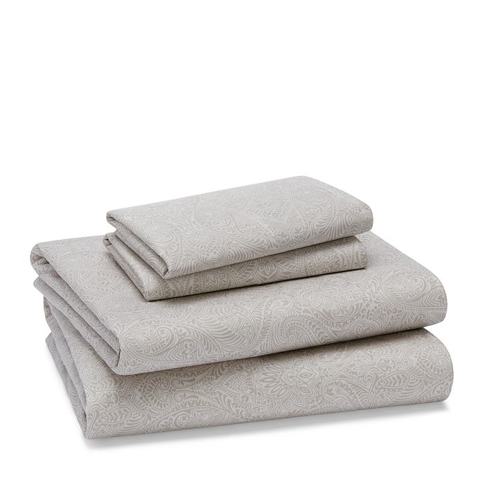 Bloomingdale's Essentials Paisley Sheet Set, Full 100 Exclusive
