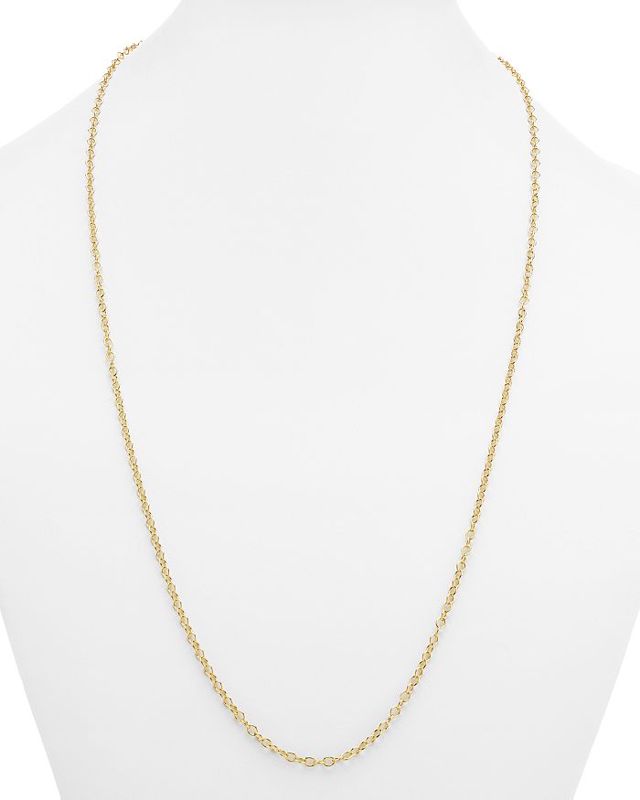 Shop Temple St Clair 18k Yellow Gold Chain Necklace, 32