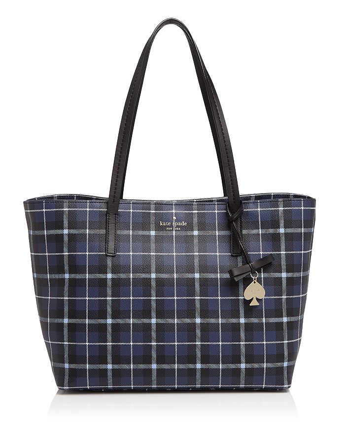Kate spade deals plaid tote