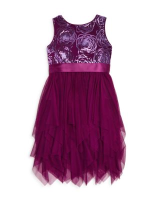 Zunie Girls' Layered Tulle Dress - Little Kid | Bloomingdale's Kids