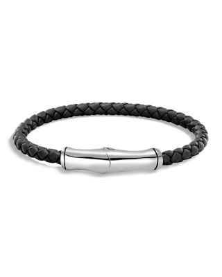JOHN HARDY Men's Sterling Silver Bamboo Station Bracelet with