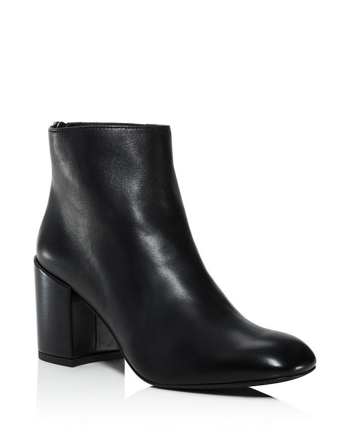 Stuart Weitzman Bacari Leather High Heel Booties Bloomingdale s
