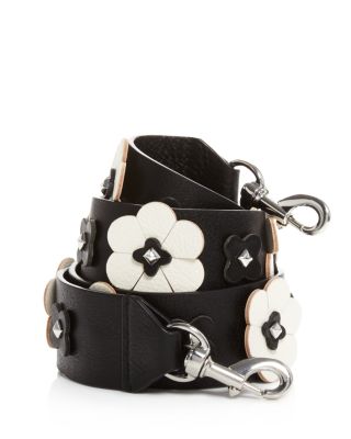 Rebecca Minkoff Floral Appliqué Guitar Handbag Strap  display picture 1