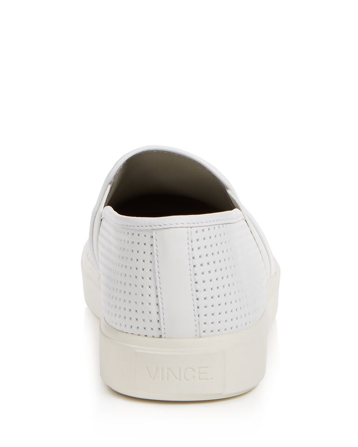 Shop Vince Women's Blair 5 Slip On Sneakers In White