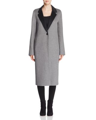 calvin klein longline coat