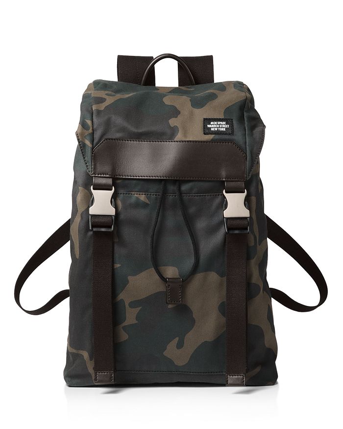 Jack spade store camo backpack