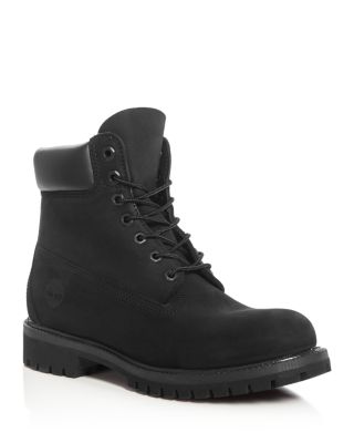 black construction boots timberland