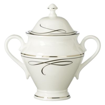 Waterford - "Ballet Ribbon" Covered Sugar