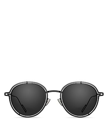 blacktie 49mm round sunglasses dior homme