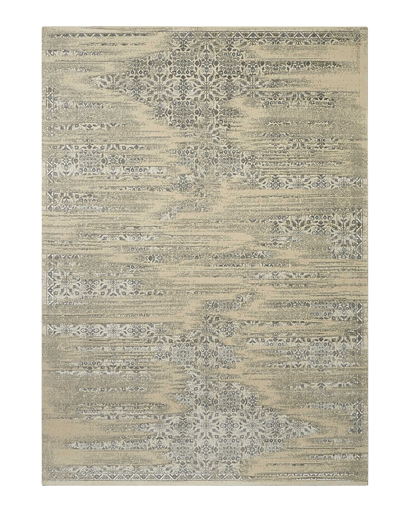 Nourison Luminance LUM09 Rug - Bone, 3'5 x 5'5