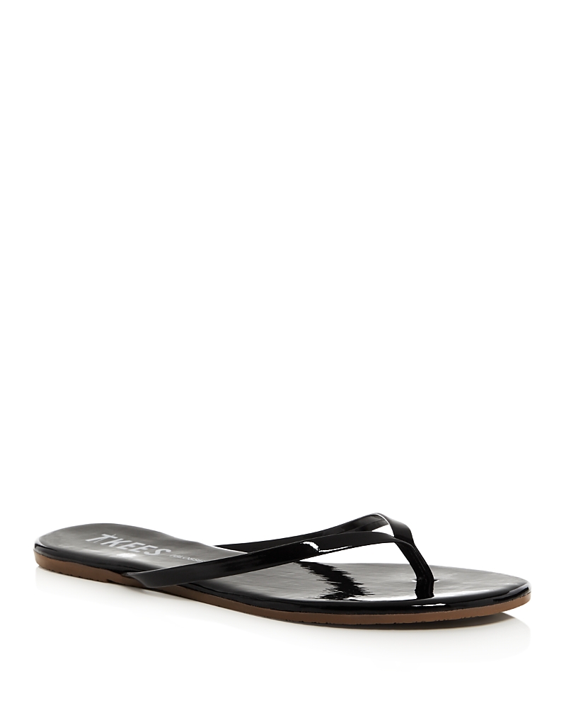Shop Tkees Women's Glosses Flip Flops In Licorice