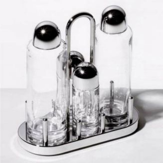 Alessi Ettore Sottsass 4-Piece Condiment Set | Bloomingdale's