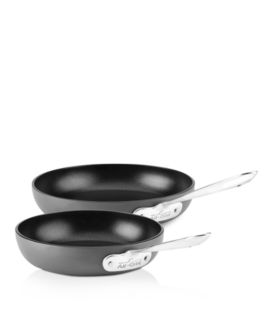 All-Clad - Hard Anodized Nonstick 8" and 10" Fry Pan Set
