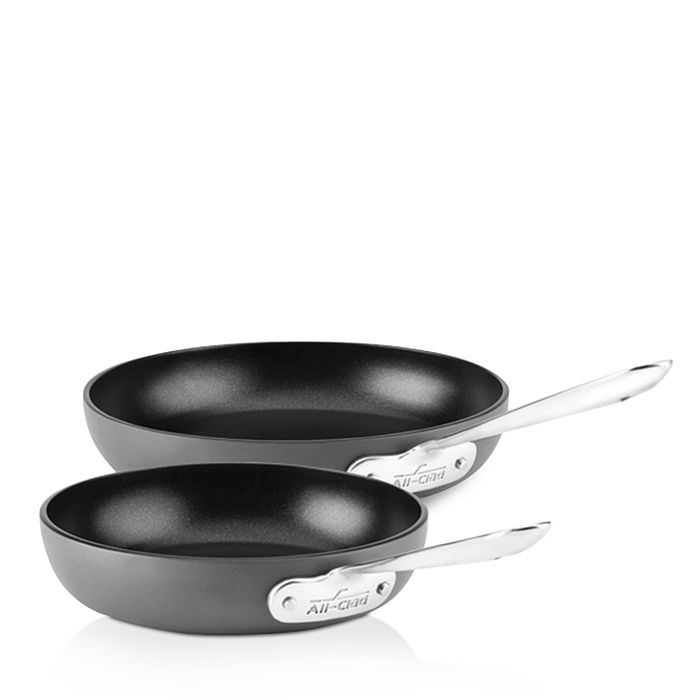 HA1 Hard Anodized Nonstick 8 and 10 Fry Pan Set