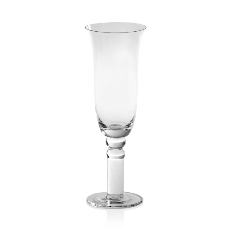 Vietri Puccinelli Classic Champagne Flute in Clear