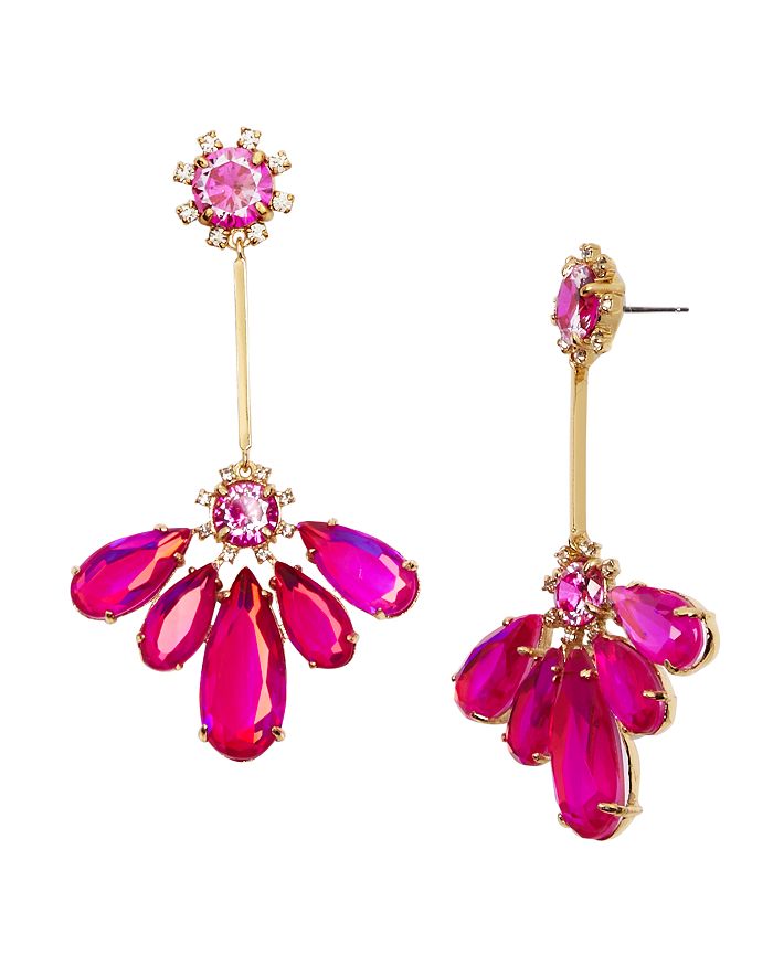 Kate spade pink new arrivals drop earrings