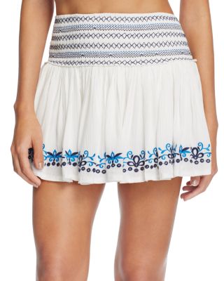 mini skirt swim cover up