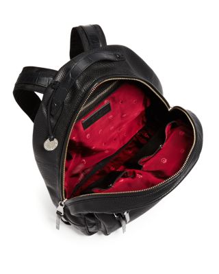 John Varvatos Star USA Perforated Leather Backpack