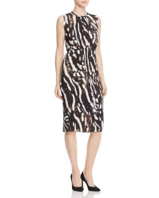 max mara leopard dress