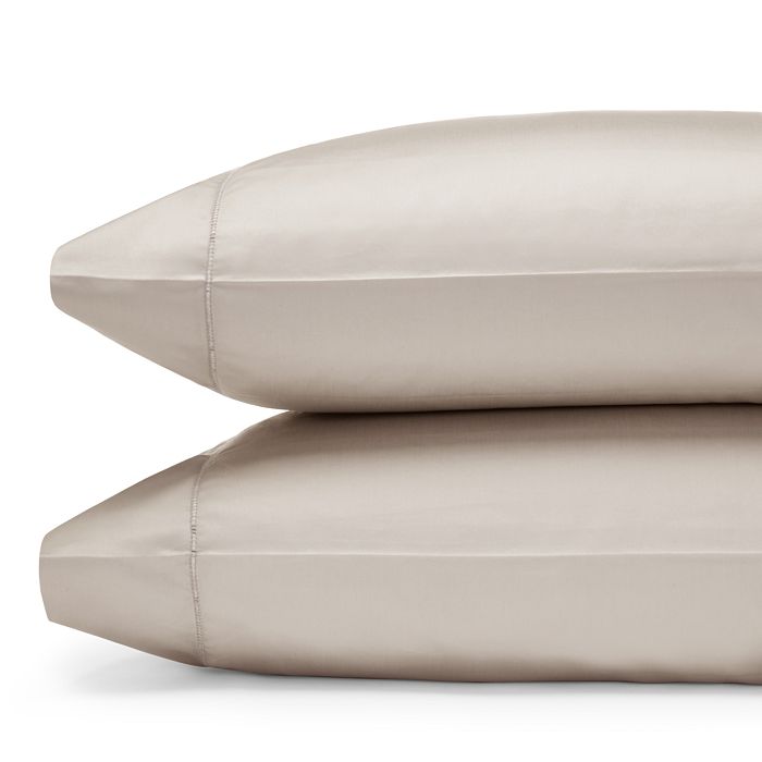 Shop Sferra Fiona Standard Pillowcase, Pair In Gray