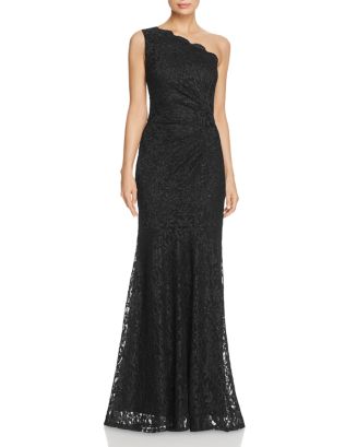 Decode 1.8 One-Shoulder Lace Gown | Bloomingdale's