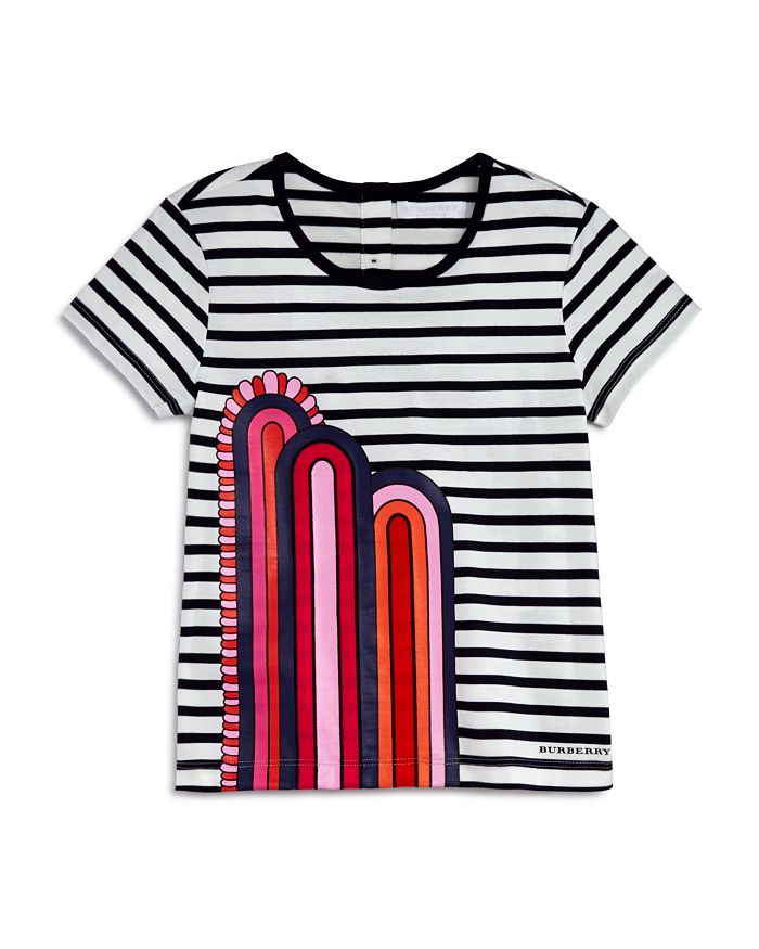 Burberry rainbow tee outlet