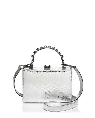Nasty Gal - Girl Boxx Trunk Metallic Embossed Crossbody