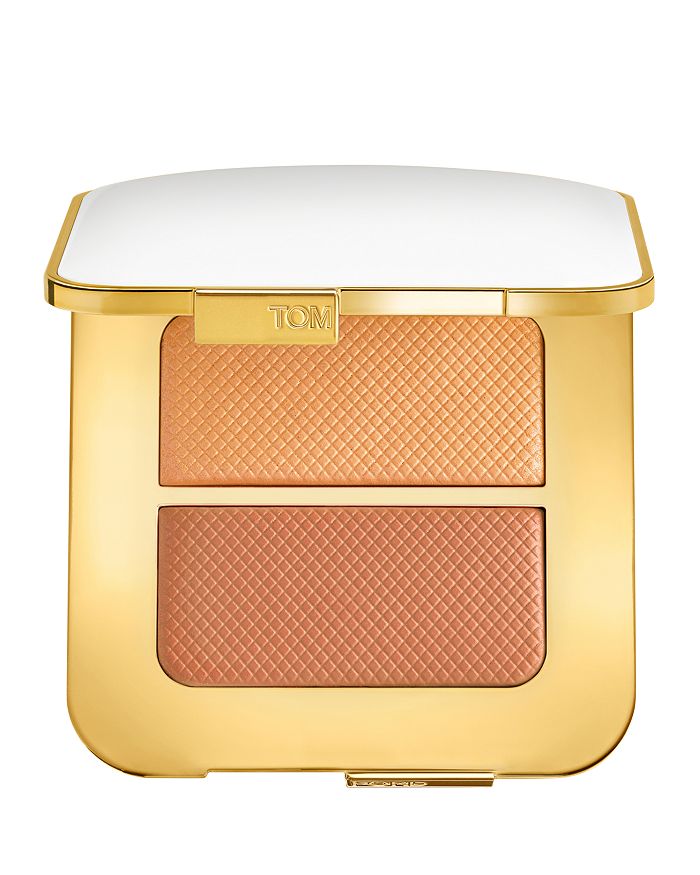 Shop Tom Ford Sheer Highlighting Duo In 01 Reflects Gilt