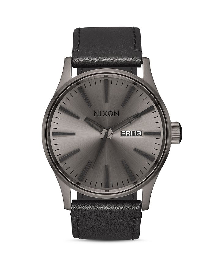 Nixon sentry leather 42mm online