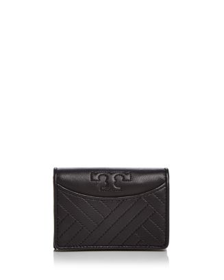 Tory Burch Alexa Foldable Mini Leather Wallet | Bloomingdale's