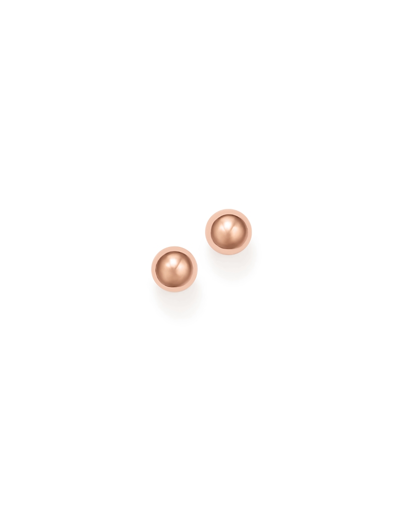 Bloomingdale's 14k Rose Gold Ball Stud Earrings, 4mm - Exclusive In Rose