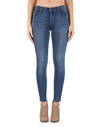 Pistola Audrey Mid Rise Skinny Jeans in Pacific Blue | Bloomingdale's