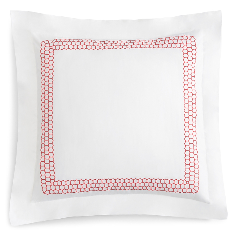 Matouk Liana Euro Sham In Coral